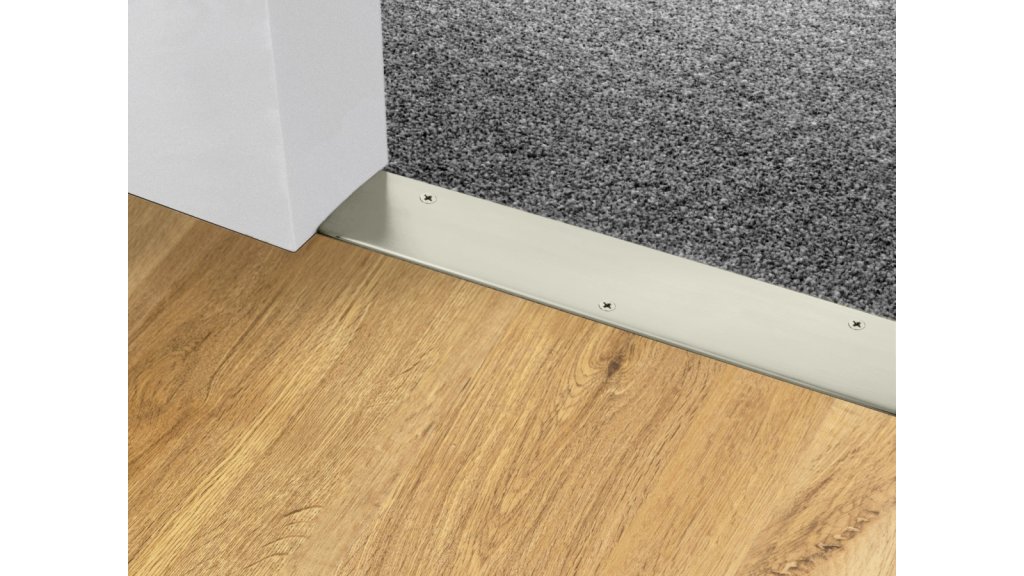 Přechodová lišta šroubovací oblá Profilteam 120*2000 Inox E07