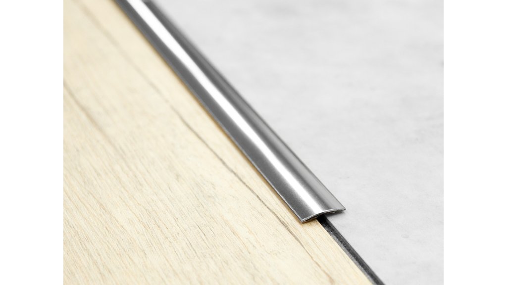 Přechodová lišta samolepící oblá Küberit 471 SK 20*2700 Nerez leštěná
