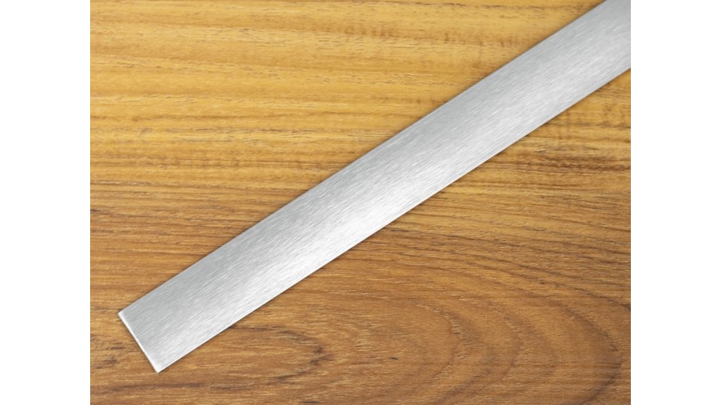 Přechodová lišta samolepící oblá Küberit 451 SK 30*2700 Nerez kartáčovaná