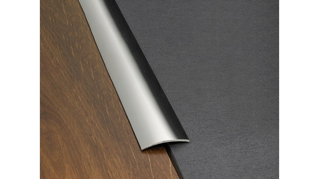 Přechodová lišta samolepící oblá Küberit 451 SK 30*2700 Nerez leštěná