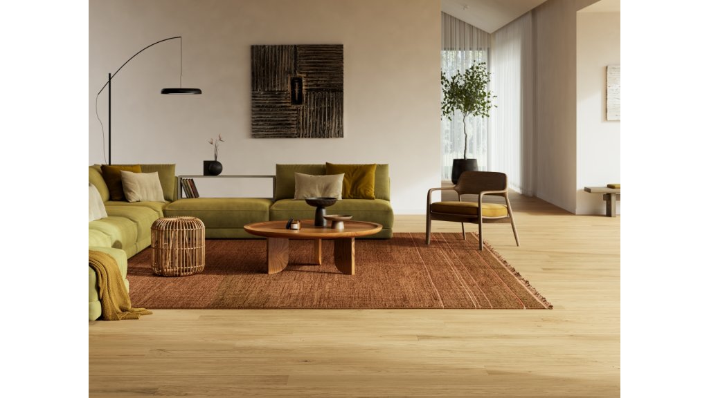 Třívrstvá dřevěná podlaha Esco Soft tone Original Spring oak 14/3x245 mm