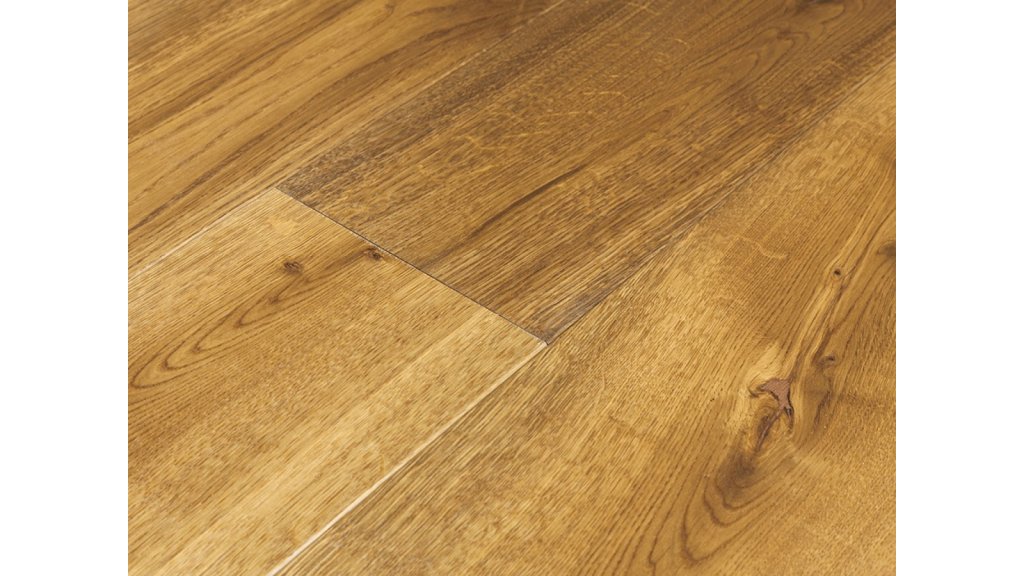 Třívrstvá dřevěná podlaha Esco Kolonial Original Lehce kouřová 14/3x225 mm