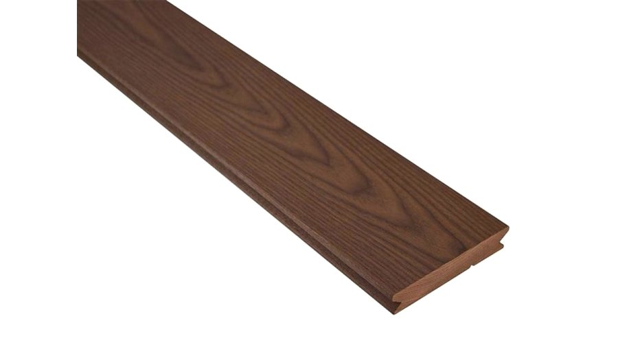 Terasové prkno Jasan Thermowood Clip hladké 20*140*3600