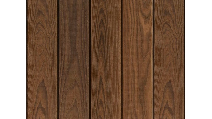 Terasové prkno Jasan Thermowood Clip hladké 20*140*3600