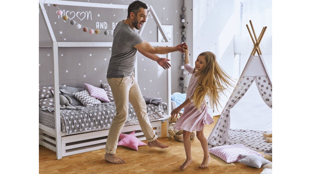 Korková podlaha plovoucí Premier Cork Parketa Natur lak HRT