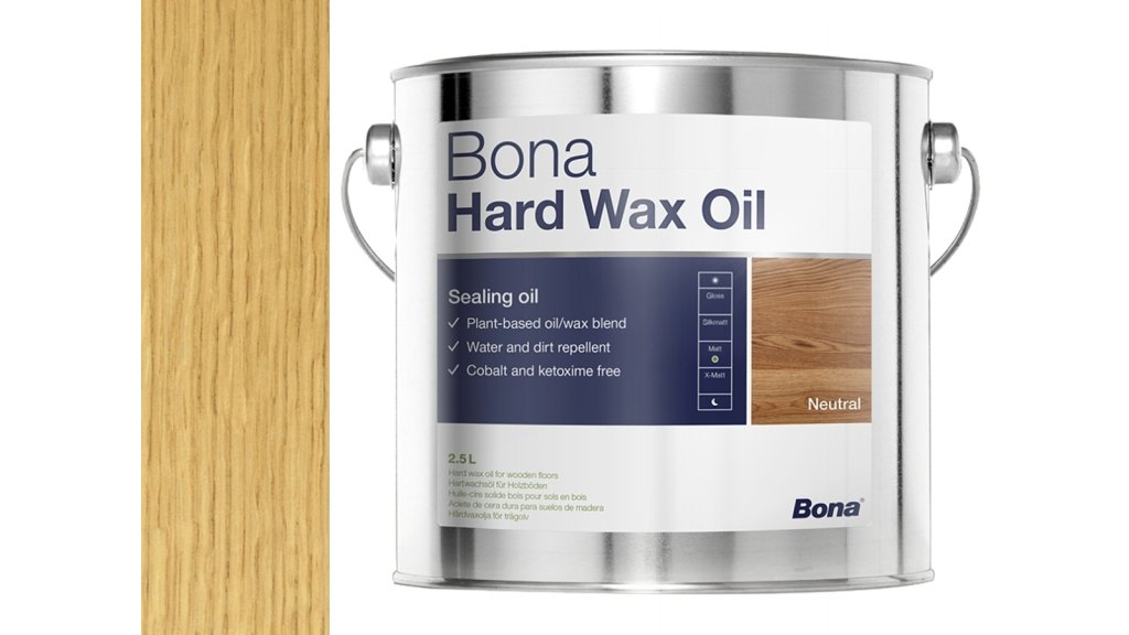 Bona Hard Wax Oil tvrdý voskový olej mat 2,5l