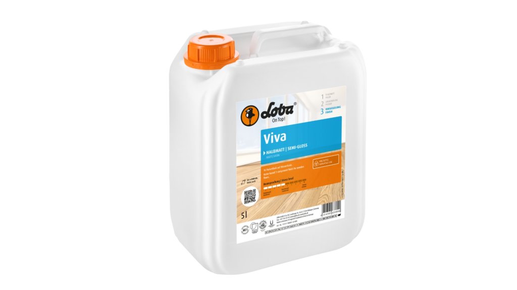 Loba Viva vrchní lak polomat 5l