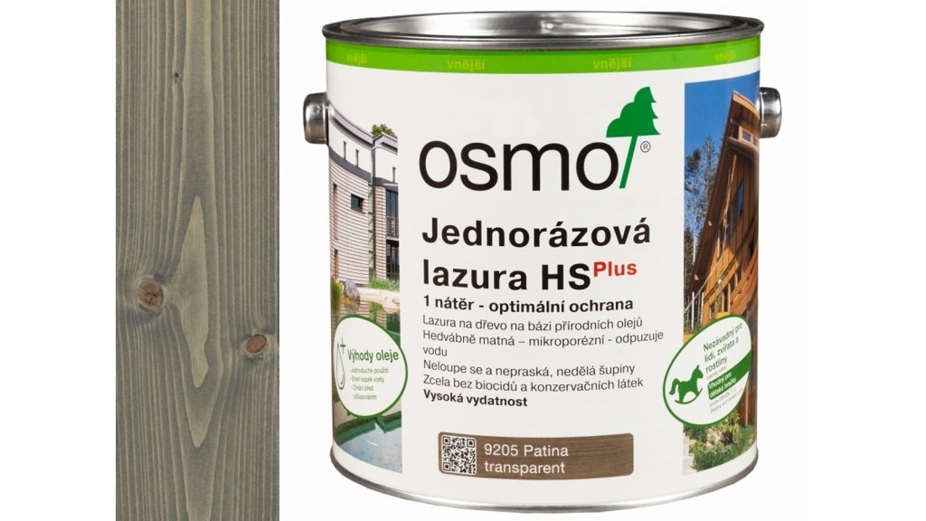 OSMO 9205 Patina HS Plus jednorázová lazura 2,5l