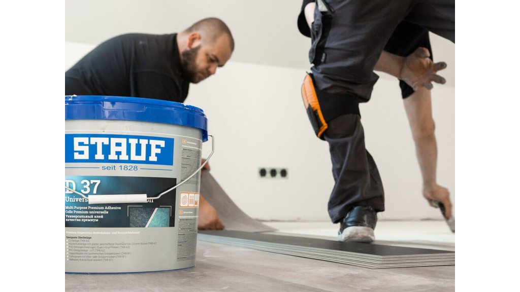 Stauf D37 – prémiové disperzní lepidlo na vinyl a PVC, EC1 Plus