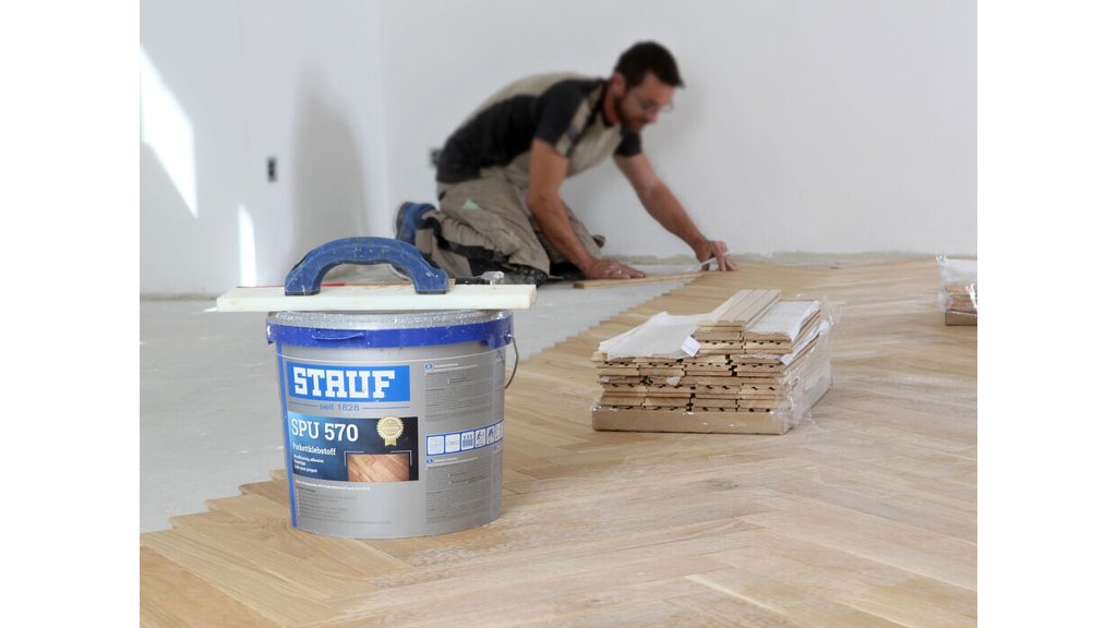 Stauf SPU 570 – elastické lepidlo pro lepení parket a podlahových krytin