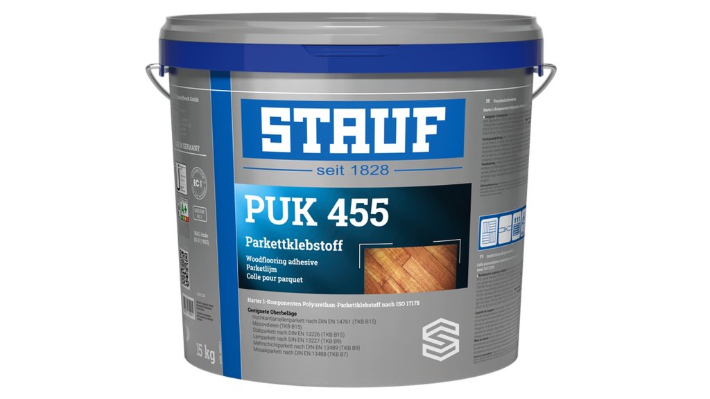 Stauf PUK 455 - tvrdé jednosložkové polyuretanové lepidlo s řízenou pěnivostí 15 kg