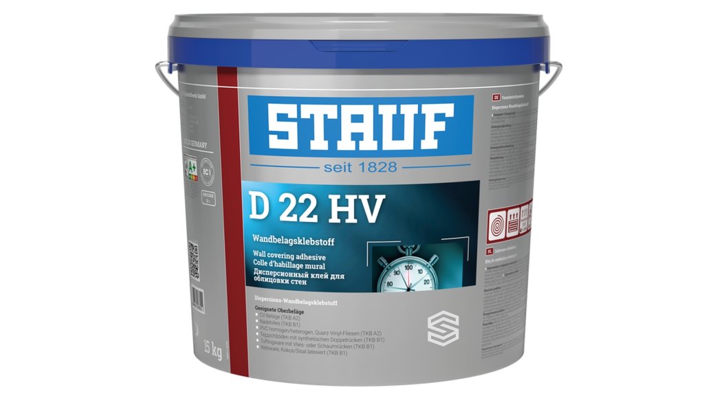 Stauf D 22 HV – Disperzní lepidlo na stěny a schody 15 kg