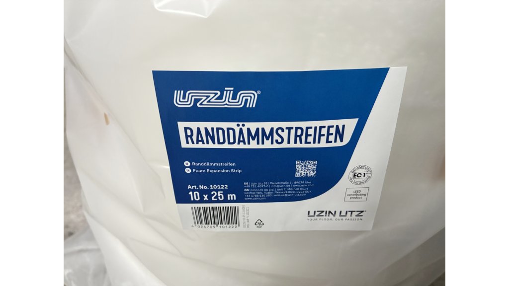Dilatační páska samolepící UZIN Randdämmstreifen 25 bm