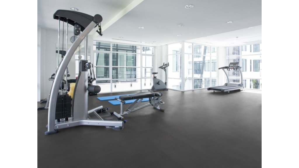 Vinylová podlaha lepená Wineo 800 Tile XL Solid Dark - 16,72 m²