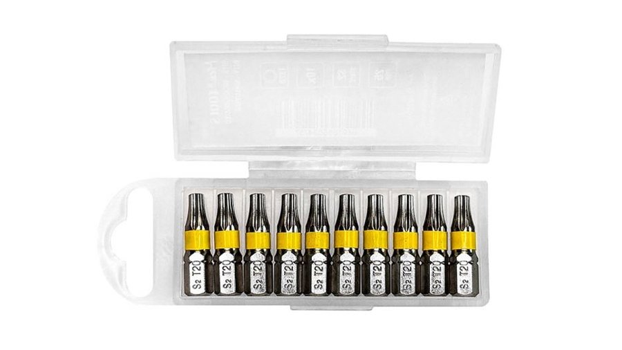 Bity niklované TX20 25 mm – 10 ks | MEX-TOOLS Hobby
