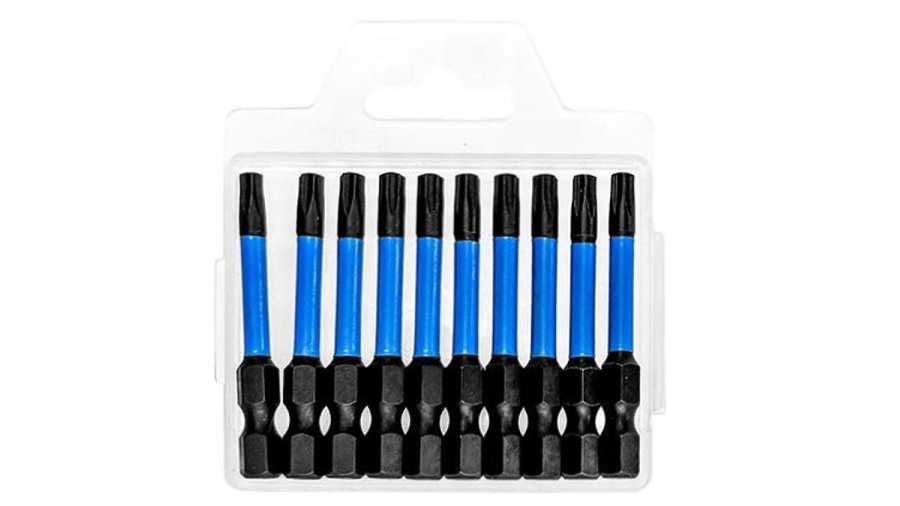 Impaktní nárazové bity 50 mm / TX25 – 10 ks – MEX-TOOLS Hobby