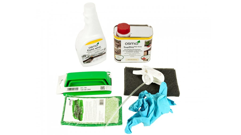 Osmo Top Olej sada pro údržbu kuchyňských pracovních desek