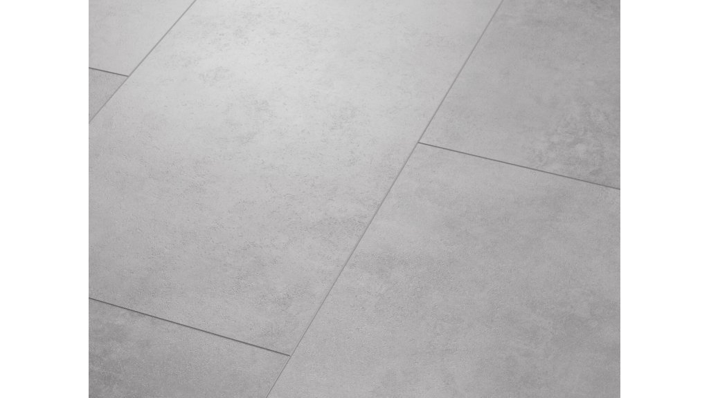 Vinylová podlaha lepená COREtec Flexile Tile Cyclone – šedý kamenný dekor (dlažba)