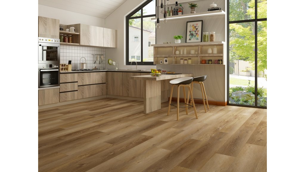 Hybridní EPC vinylová podlaha Zenith Ambra 6,5 mm, EIR povrch