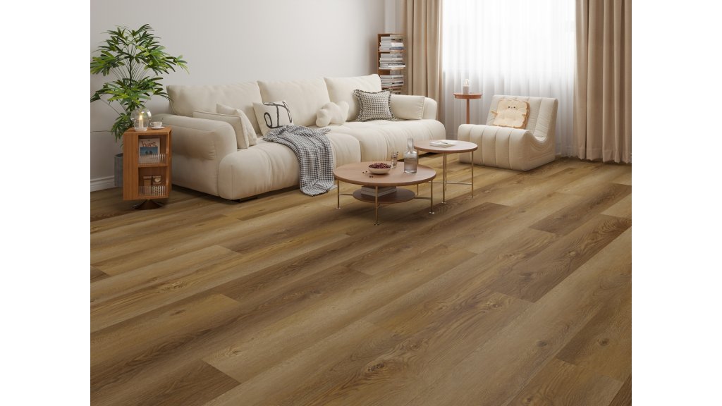 Hybridní EPC vinylová podlaha Zenith Ambra 6,5 mm, EIR povrch