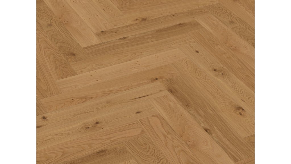 Dřevěná podlaha Arbor Dune HB Herringbone – olej, 10,5 × 137 × 790 mm, V4