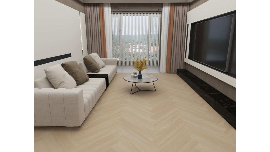 Vinylová plovoucí podlaha Aspecta Contour Isocore IC55 Herringbone Briar