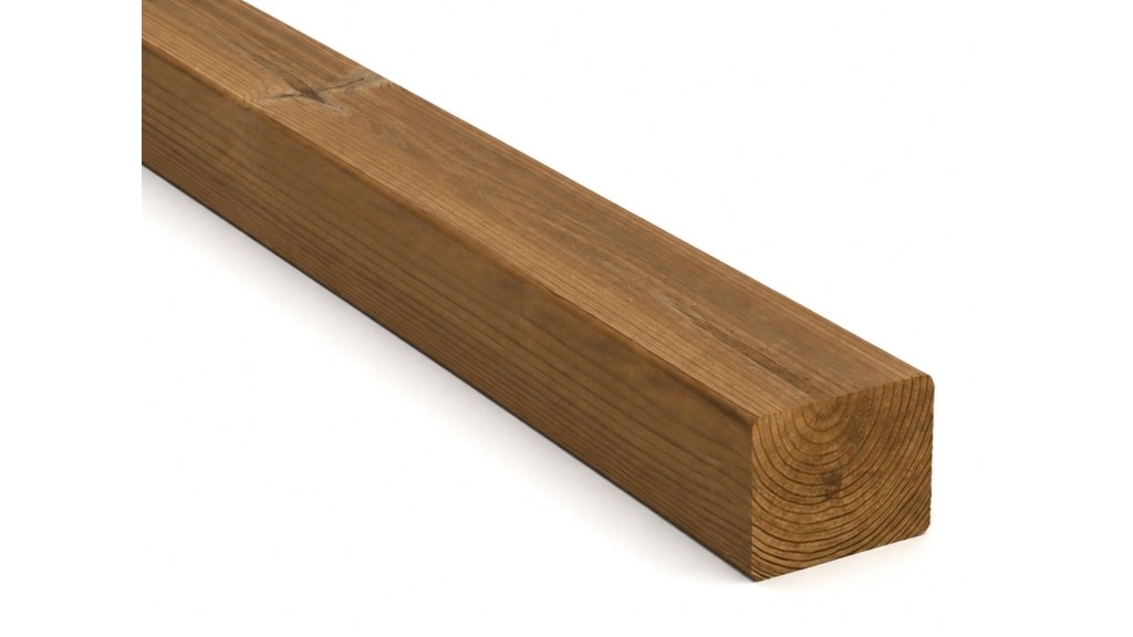 Podkladní hranol Thermo borovice 42 × 68 mm
