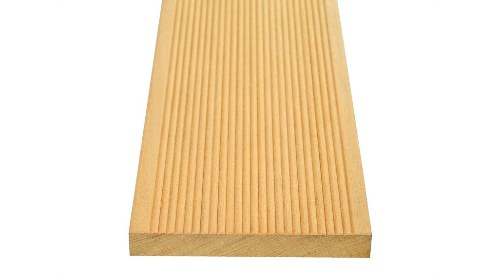 Terasové prkno Garapa 21 × 145 mm – jemná drážka