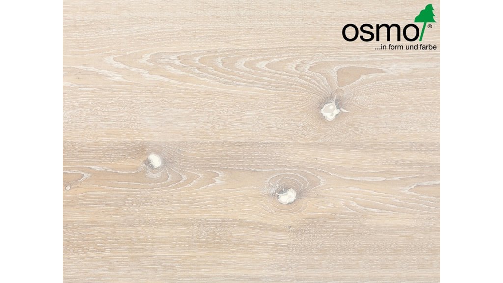 Osmo 6111 2K Olej na dřevo Bílý mat na dubu