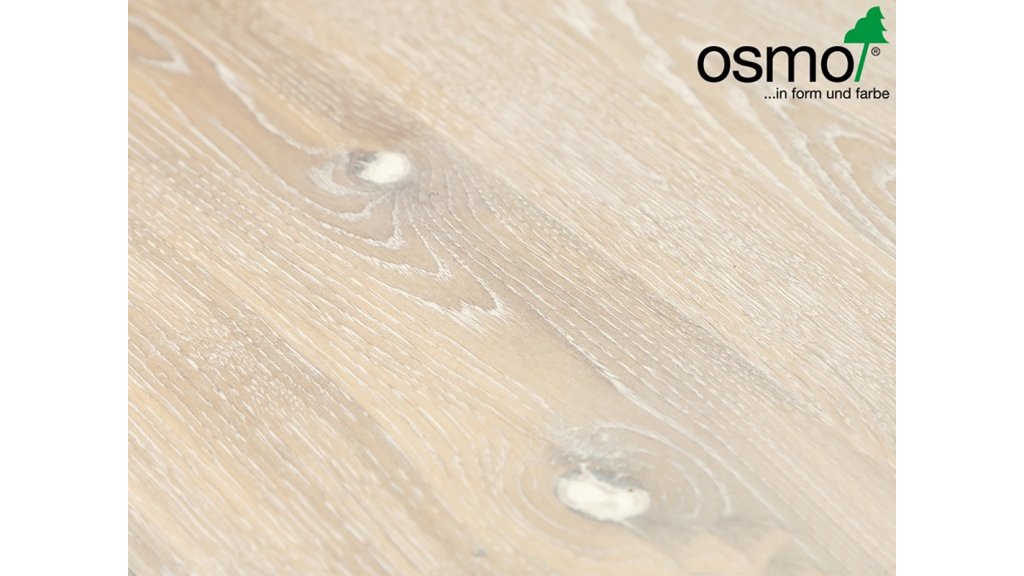 Osmo 6111 2K Olej na dřevo Bílý mat na dubu