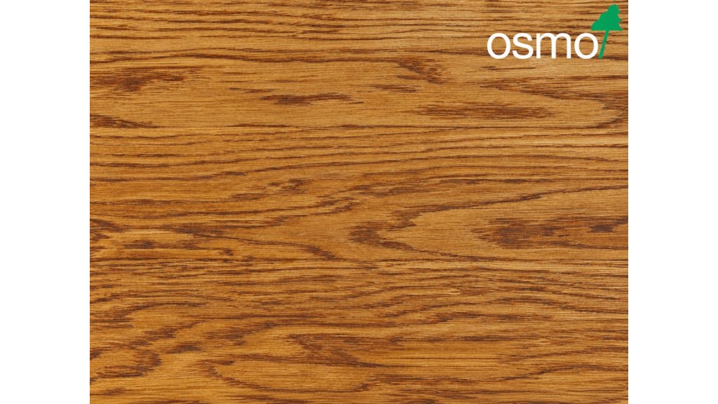 Osmo 3516 Olejové mořidlo Jatoba – čelní pohled na dubu