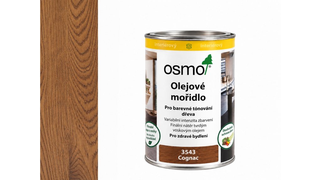 Osmo 3543 Olejové mořidlo Cognac 1 l