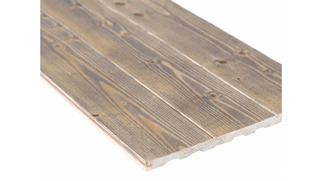 Osmo 905 Patina – vzorek na smrku v šikmém pohledu