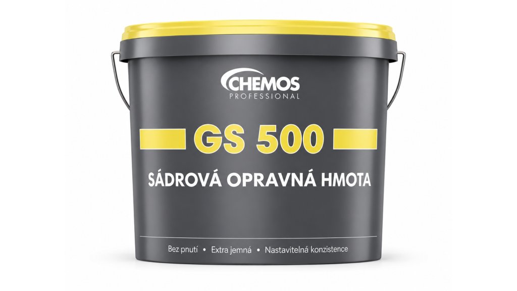 CHEMOS GS 500 Sádrová vyrovnávací hmota 0–30 mm 10 kg