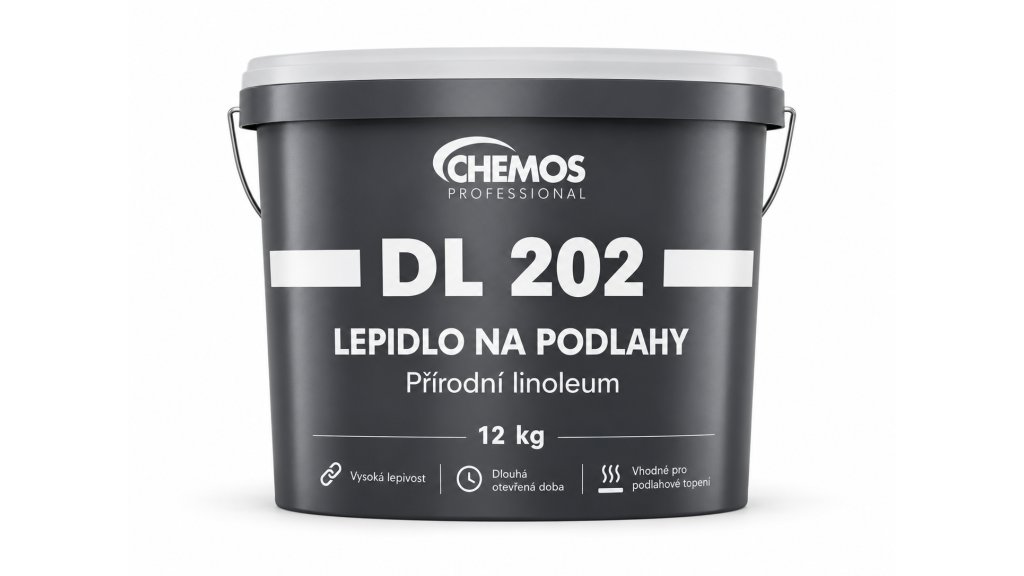 CHEMOS DL 202 – lepidlo na přírodní linoleum 12 kg