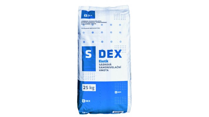 Samonivelační sádrová stěrka Ardex S-DEX Elastik 25 kg 0