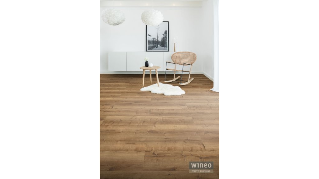 Vinylová podlaha plovoucí Wineo 400 XL Comfort Oak Mellow 1