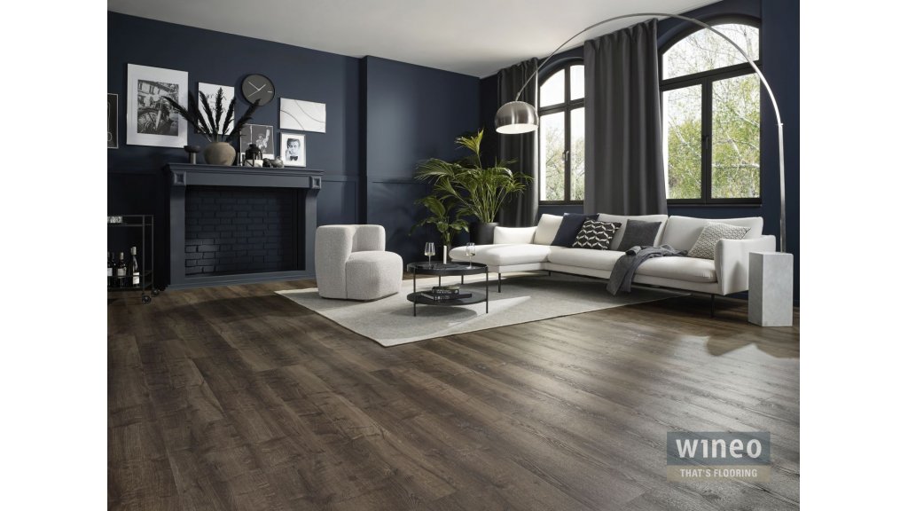 Vinylová podlaha plovoucí Wineo 400 XL Comfort Oak Dark