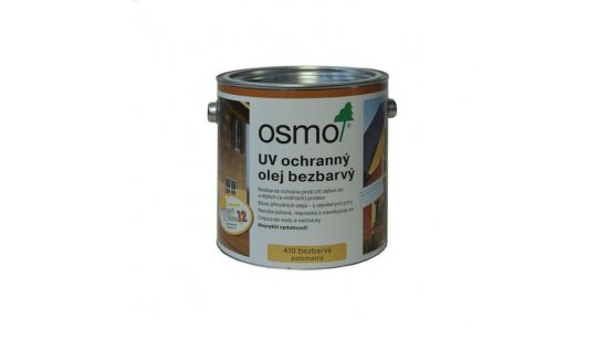UV - ochranný olej bezbarvý, bez účinných látek pro interiér 0,75l 0