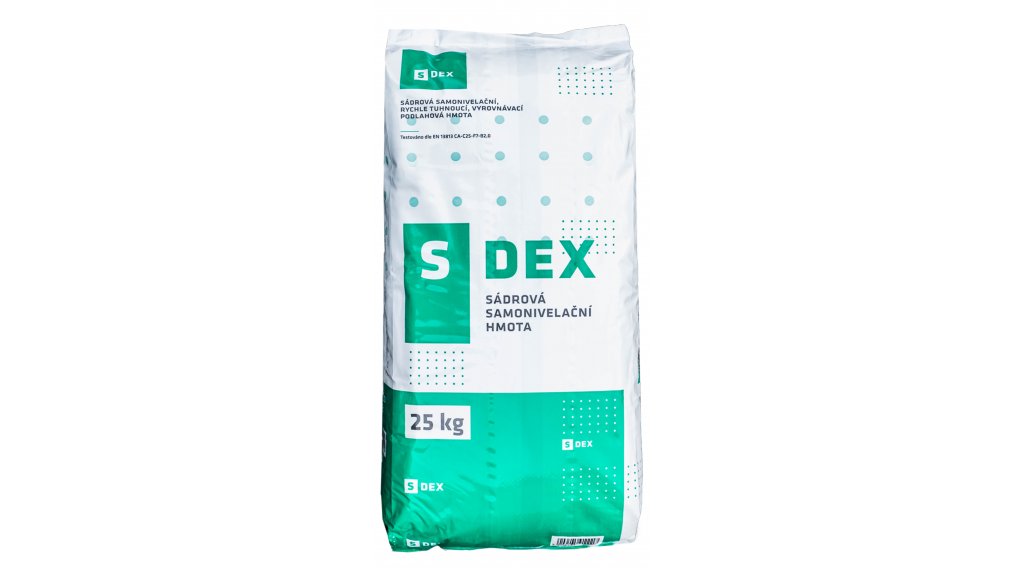 Samonivelační sádrová stěrka Ardex S-DEX 25 kg 0