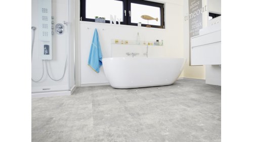 Vinylová podlaha plovoucí Wineo 400 Stone L Rigid Click Craft Concrete Grey