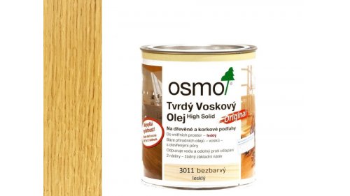 Osmo 3011 Original tvrdý voskový olej lesk 0,75l