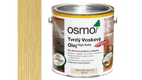 Osmo 3062 Original tvrdý voskový olej mat 2,50l