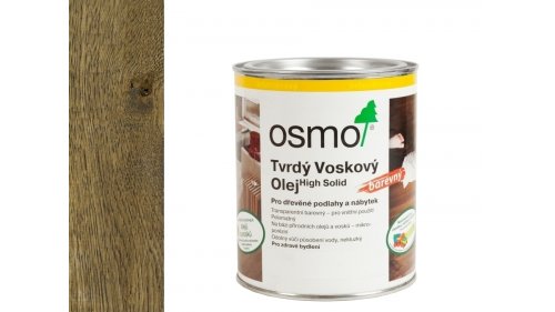 OSMO 3075 Černý tvrdý voskový olej 0,75l