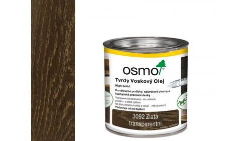 OSMO 3092 Effekt Zlatý tvrdý voskový olej transparent  0,375l