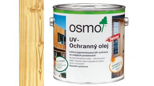 OSMO 432 Extra UV ochranný olej Dub světlý polomat 2,5l