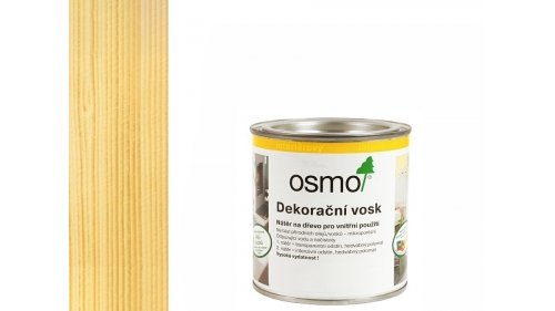 OSMO 3101 Bezbarvý dekorační vosk transparent 0,375l