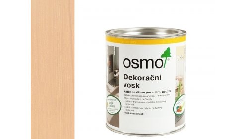 OSMO 3102 Buk lehce pařený dekorační vosk 0,75l