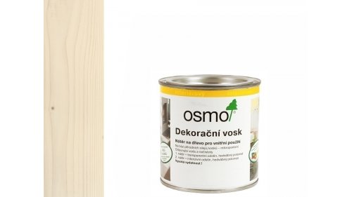 OSMO 3111 Bílý dekorační vosk transparent 0,375l