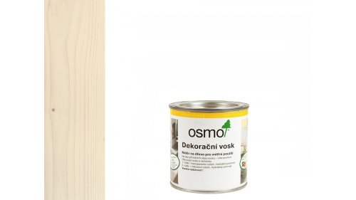 OSMO 3111 Bílý dekorační vosk transparent 0,125l